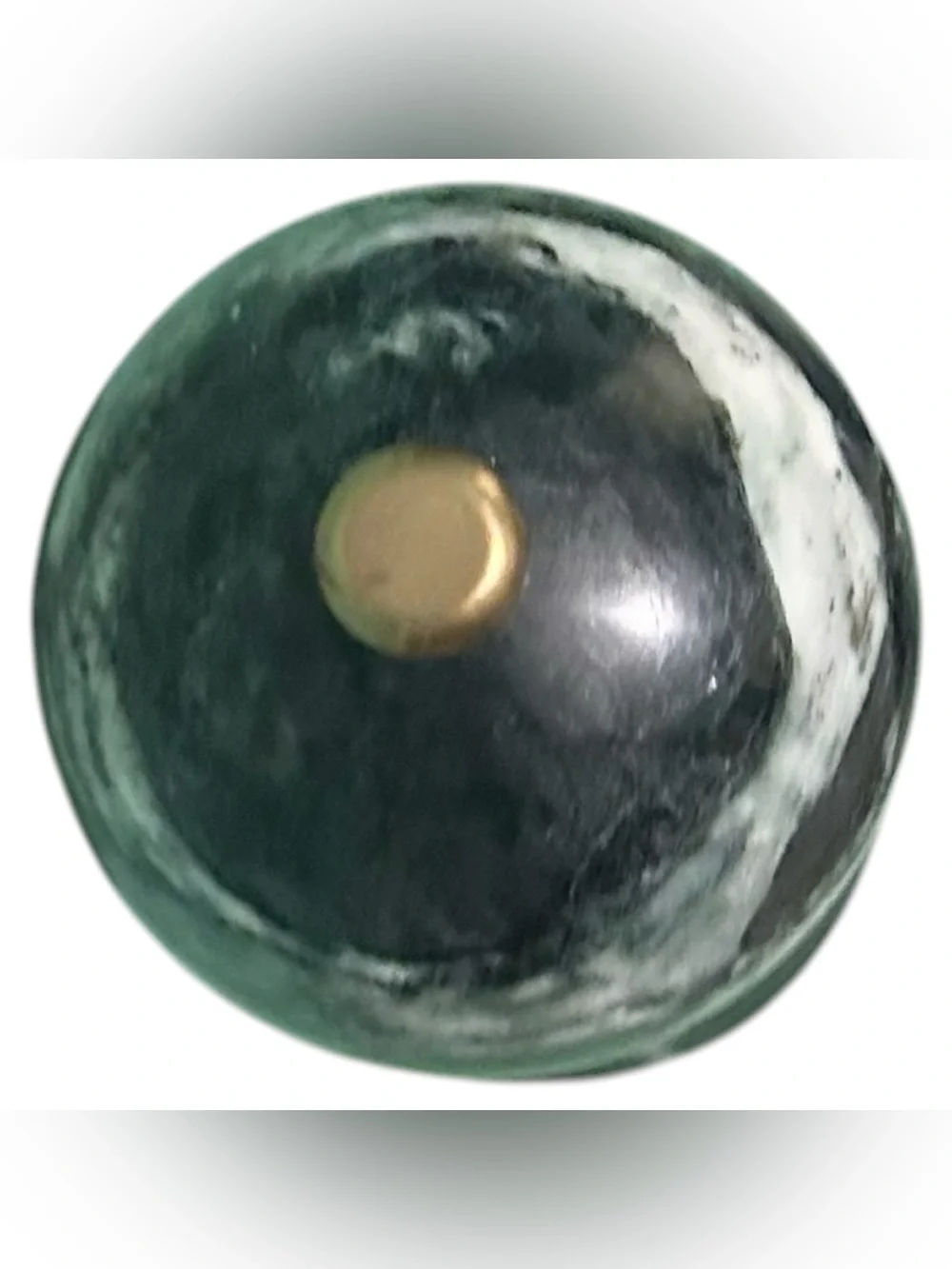 IKEA Green Marble Spice Grinder Salt Pepper Mill Grinder